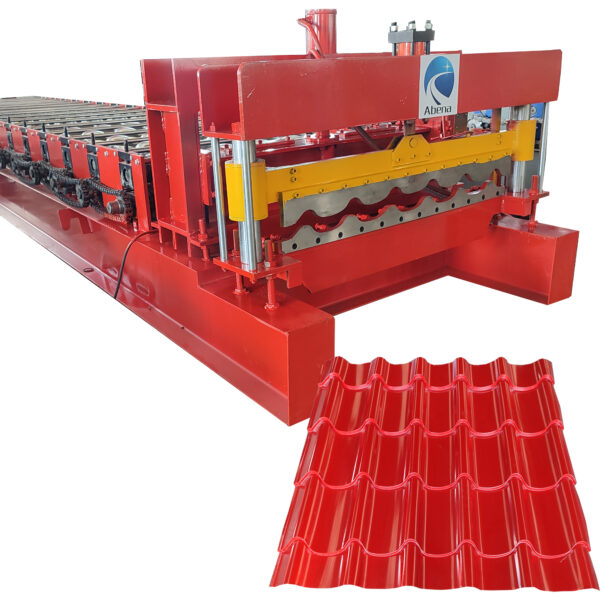 High Quality Glazed Roof Steel Tile Making Machine Roofing