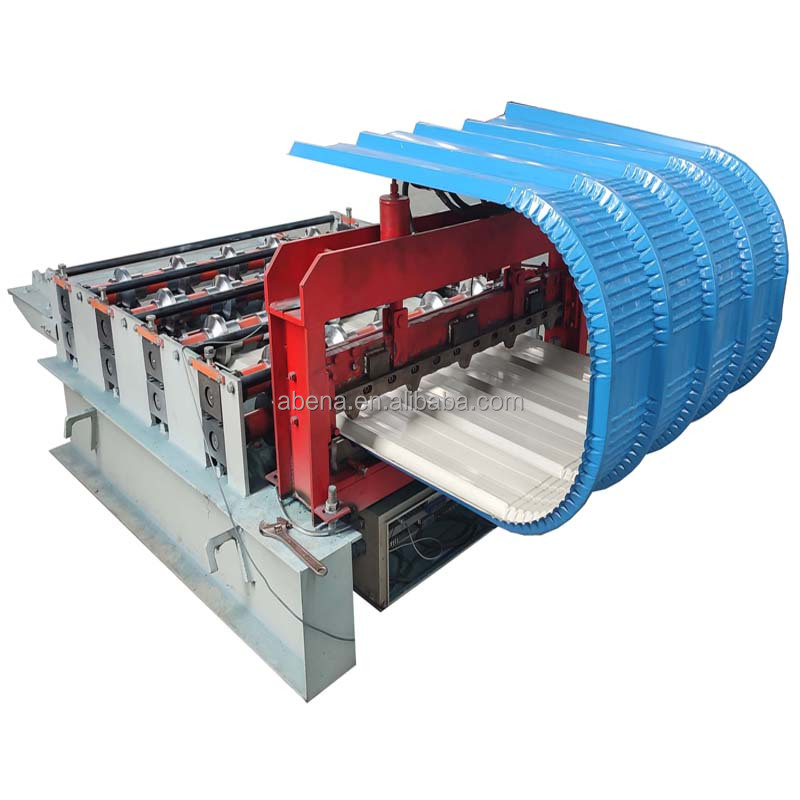 Roofing Sheets Hydraulic Arch Camber Curving Roll Forming Machine