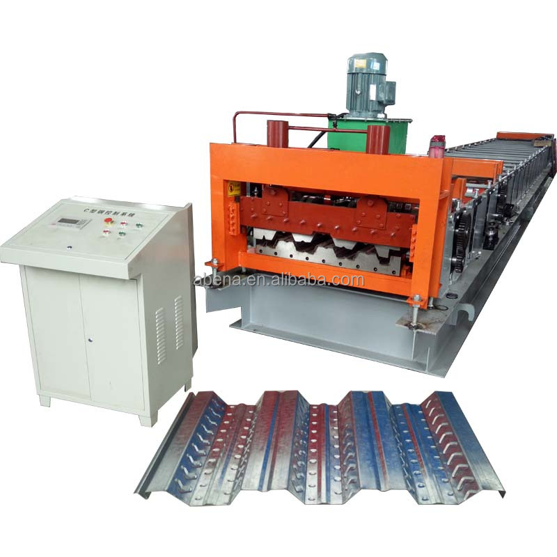 Galvanized floor deck roll forming machine