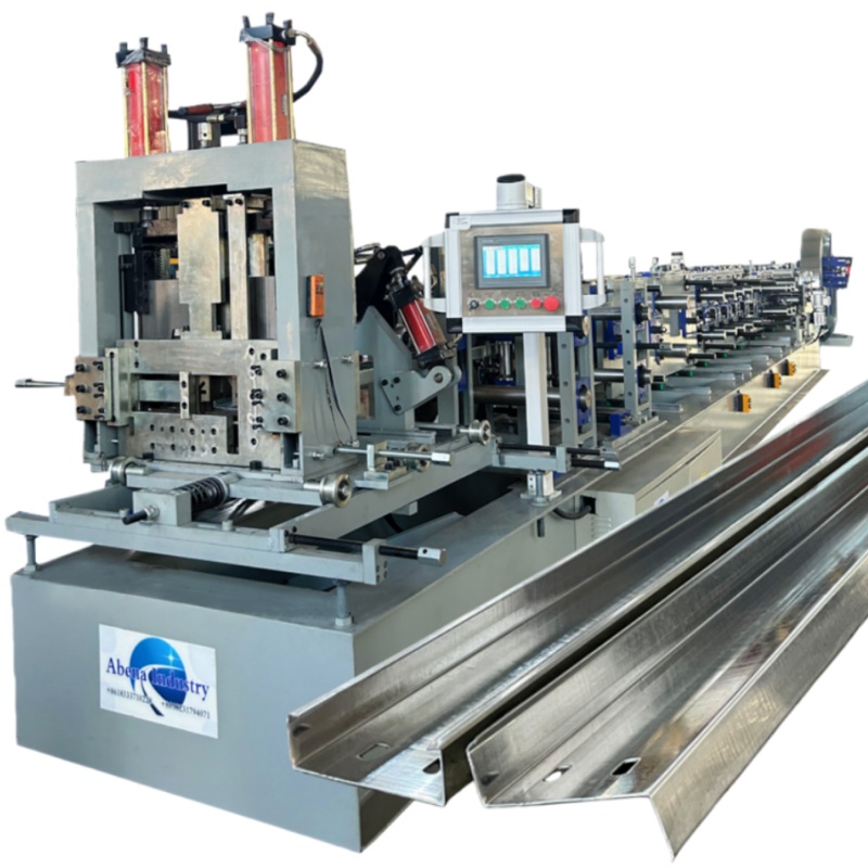 Quick Interchangeable cz purlin machine/cz purlin roll forming machine