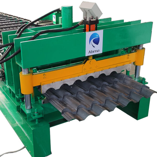 Glazed Steel Tile Metal Roof Panel Roll Forming Machine