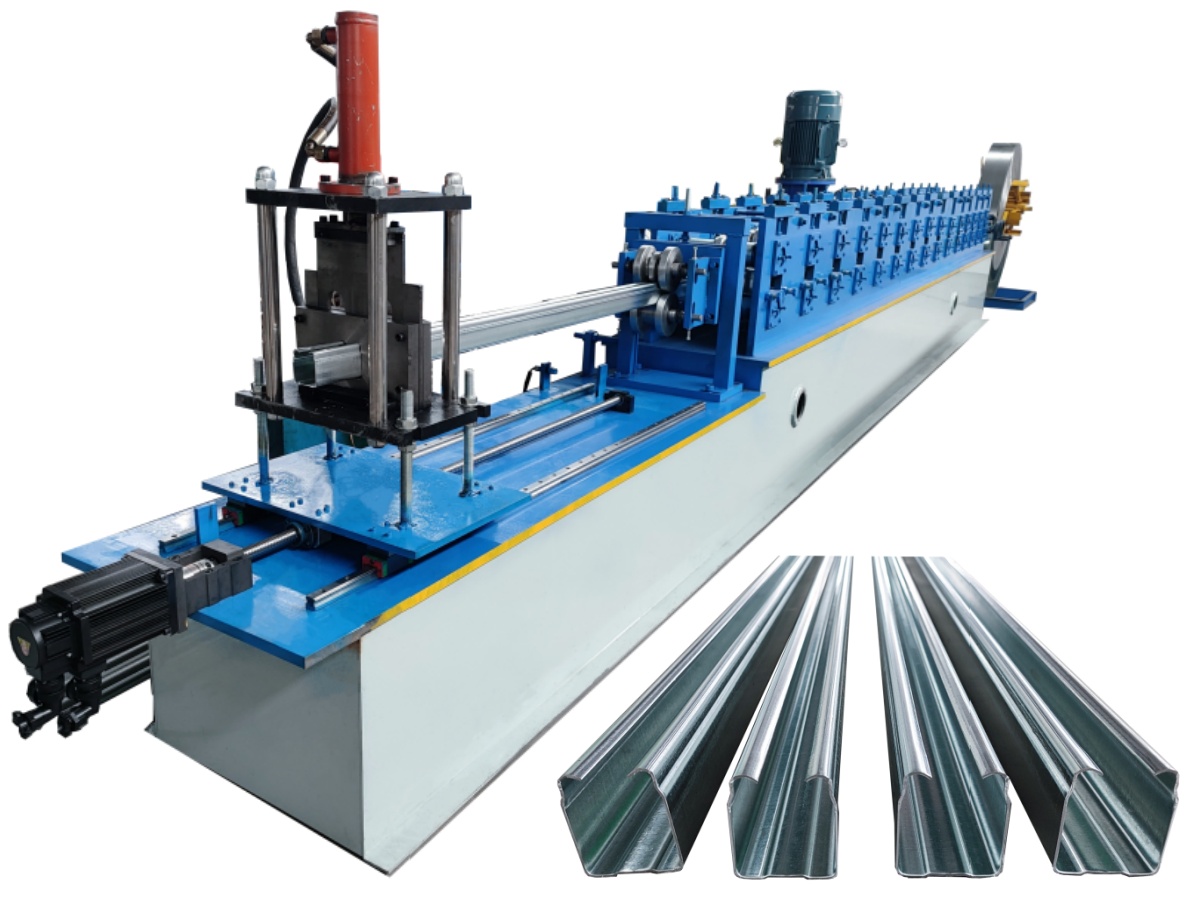 Roll-Up Door Track Roll Forming Machine/Roller Shutter Guide Rail Roll Forming Machine