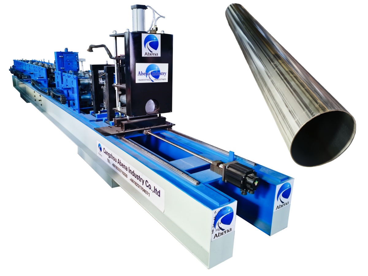 Welding round pipe/tube forming machine
