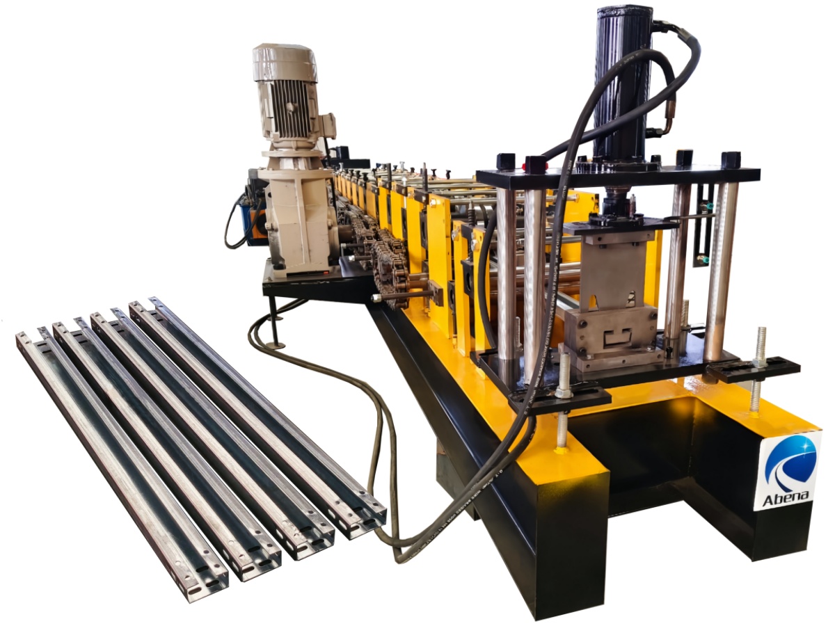 Perforated steel c purlin machine/ c channel roll forming machine