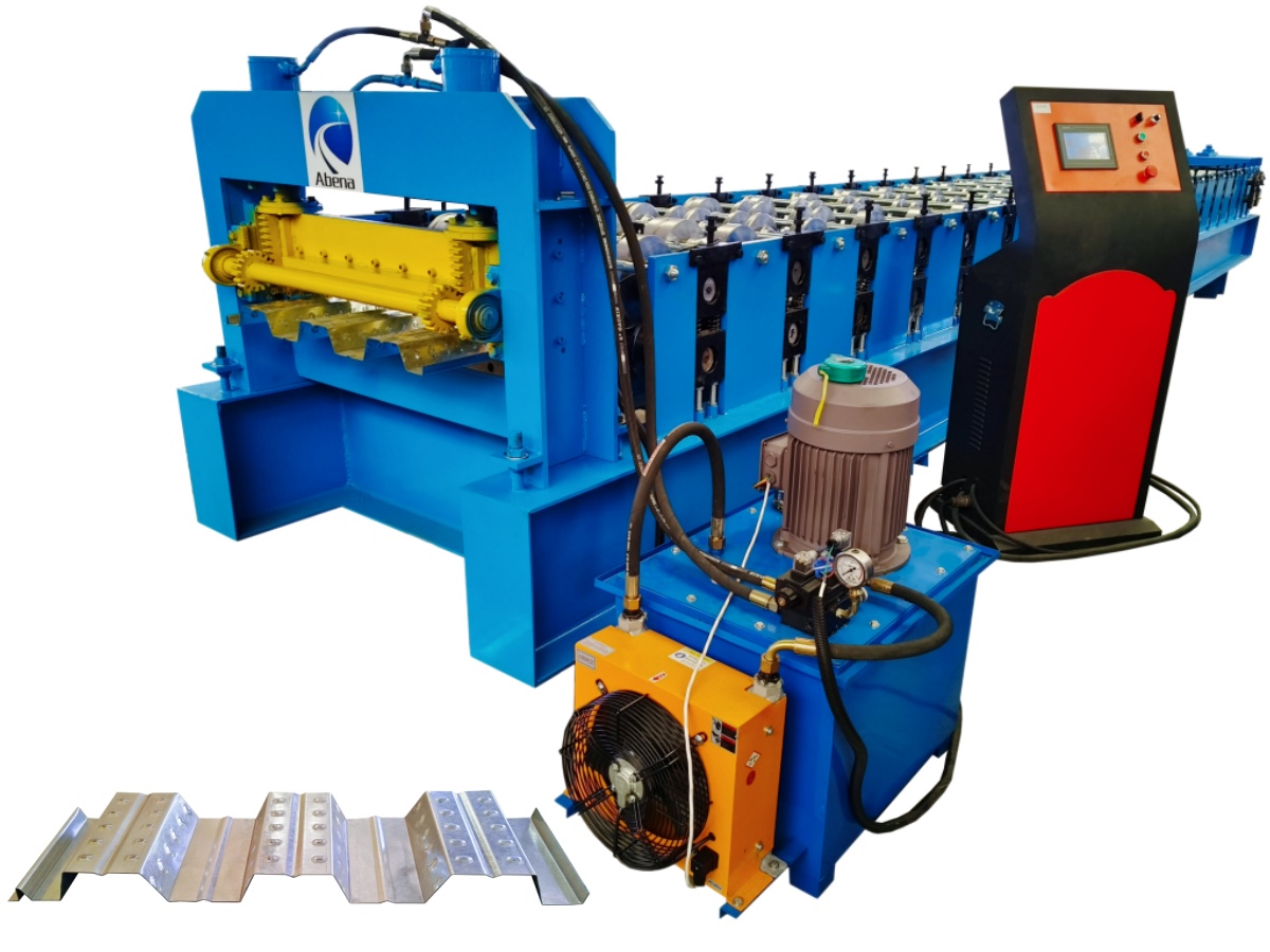 Automatic Composite Floor Deck Roll Forming Machine/Floor Decking Sheet Roll Forming Machine