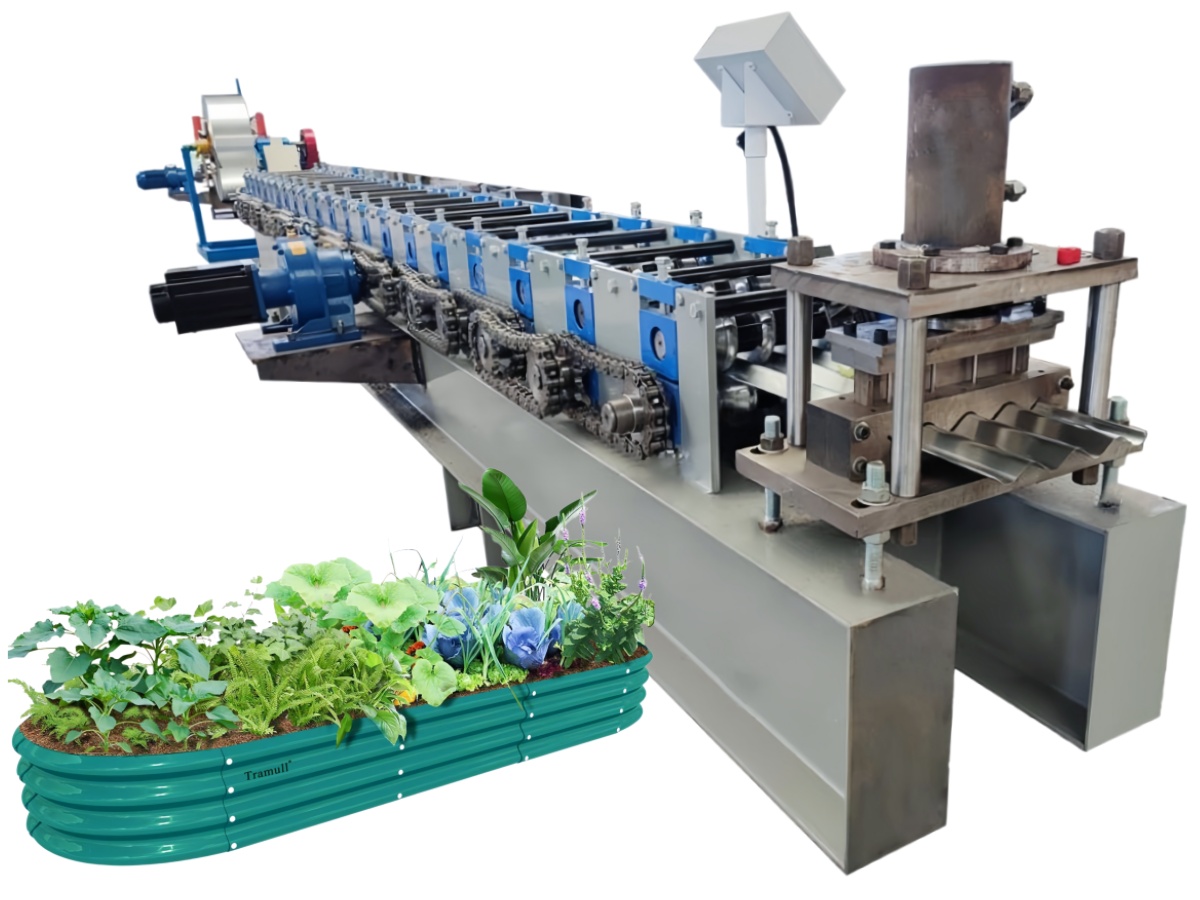 Metal Raised Planter Box making machine | Raised Garden Bed roll forming machine