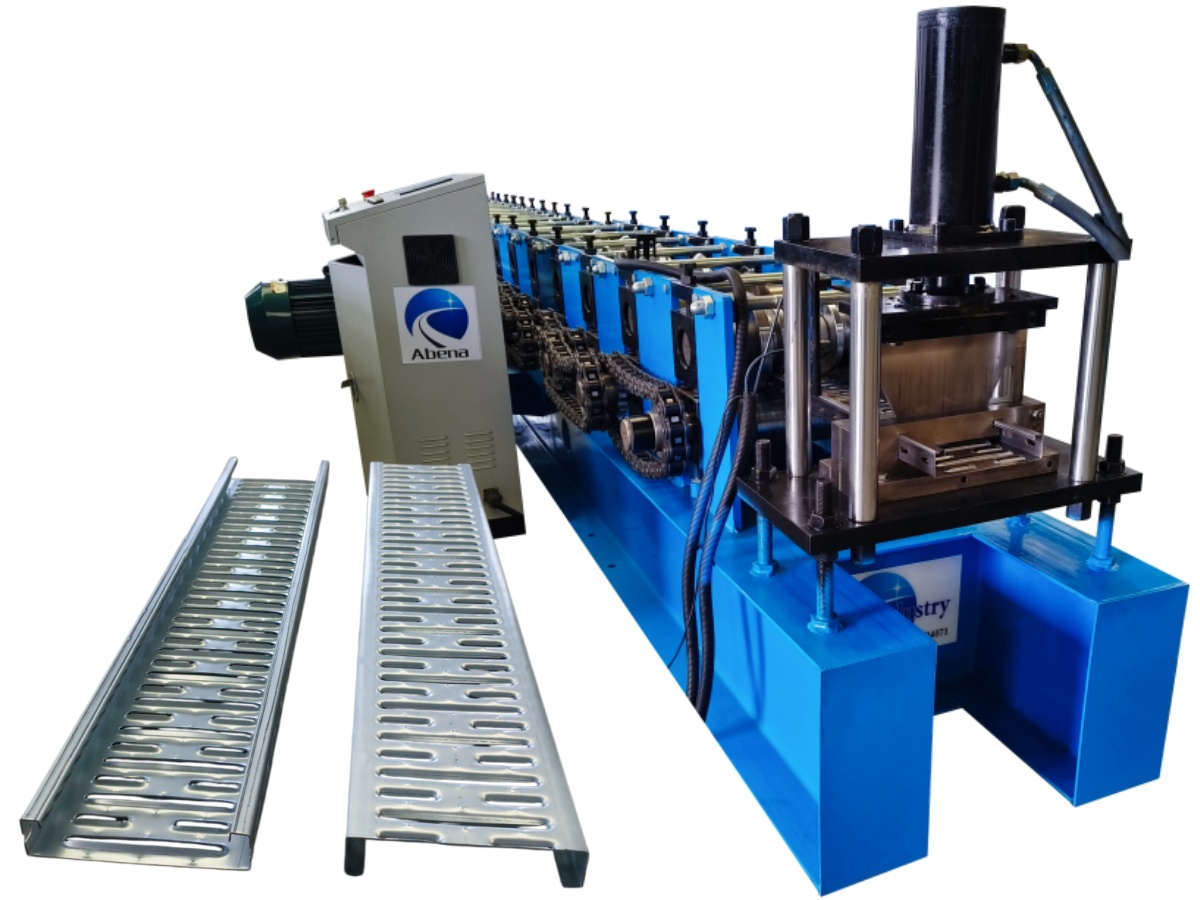 Metal scaffolding plank roll forming machine/perforated scaffolding walkboard making machine