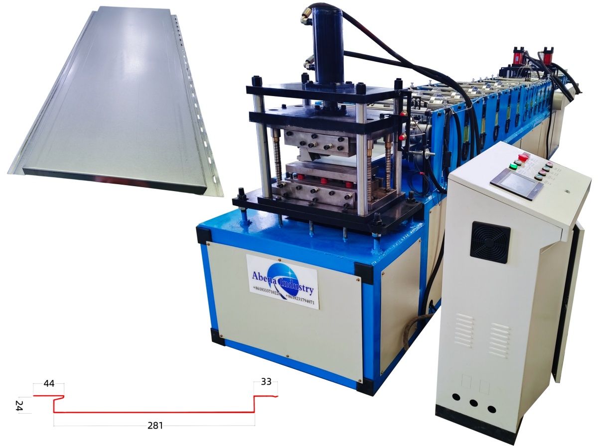 Wall cladding metal siding machine / Facade panel roll forming machine
