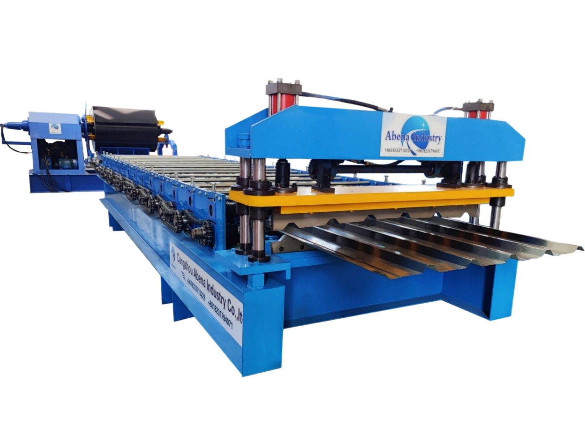 Signle layer automatic IBR roof sheet making machine/box profile roofing roll former