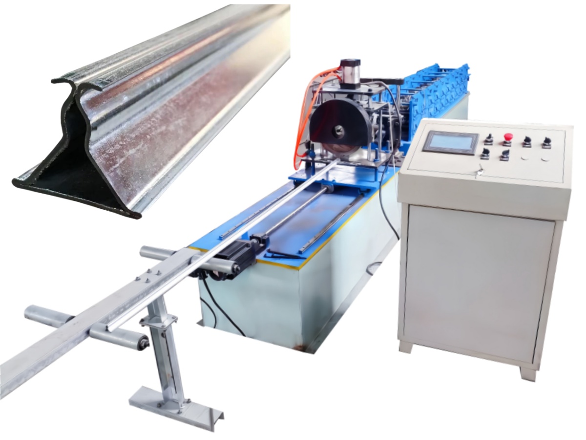 Ceiling system spring tee roll forming machine|Suspended ceiling grid component triangle keel making machine