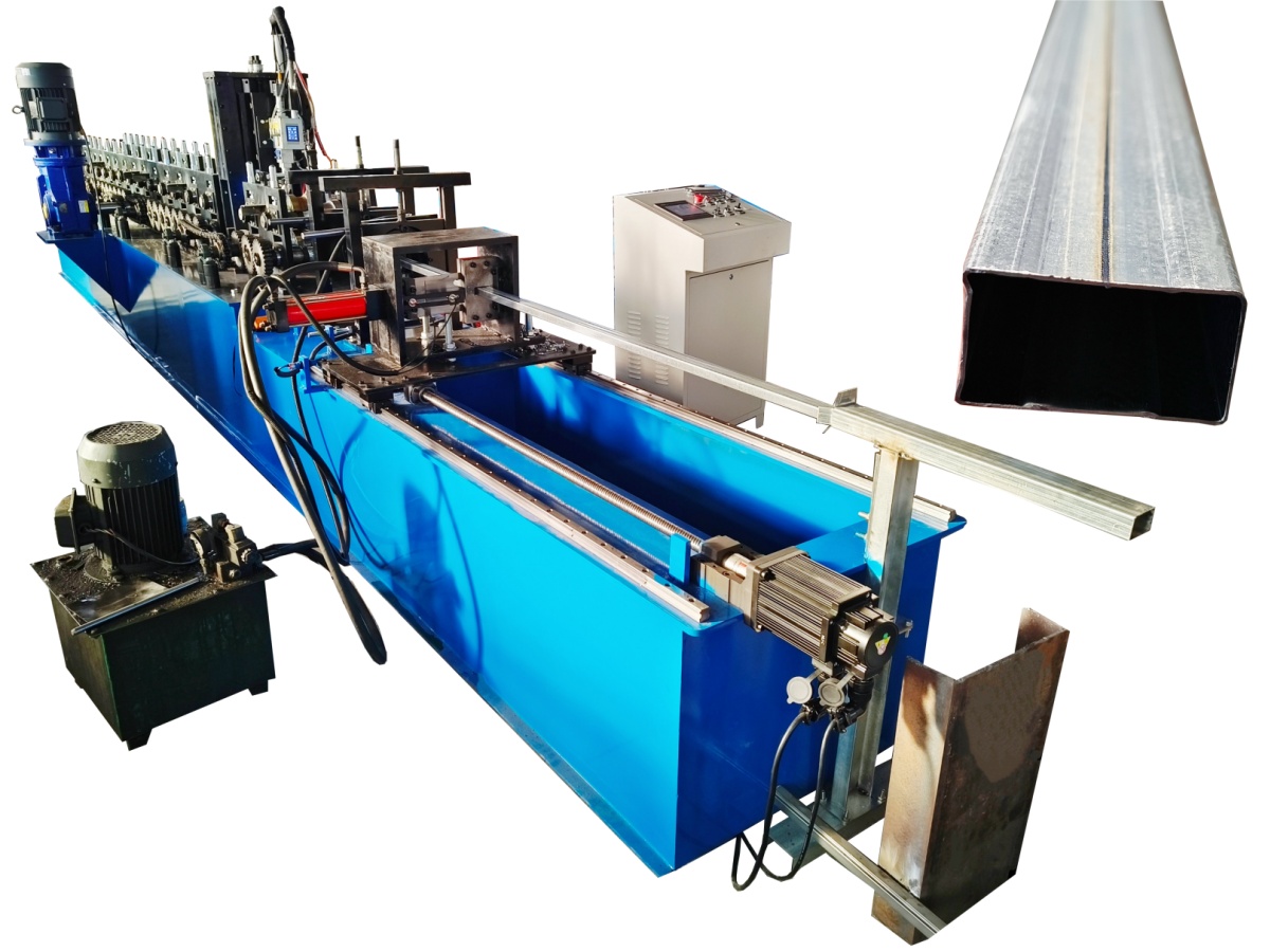 Advanced square tube Roll Forming machine /welding steel tube profiles making machine