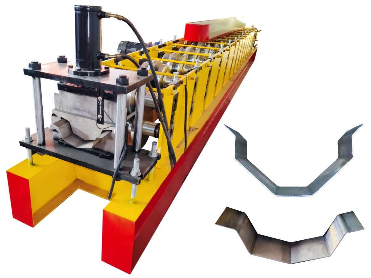 Agricultural greenhouse valley gutter making machine/Roof drainage system Valley Flashing Roll Former